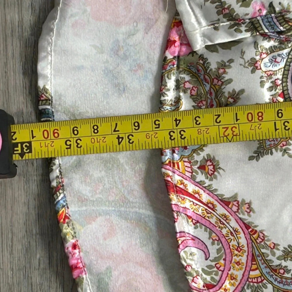 Kathryn Floral Button Night Shirt Sz M - Picture 9 of 9